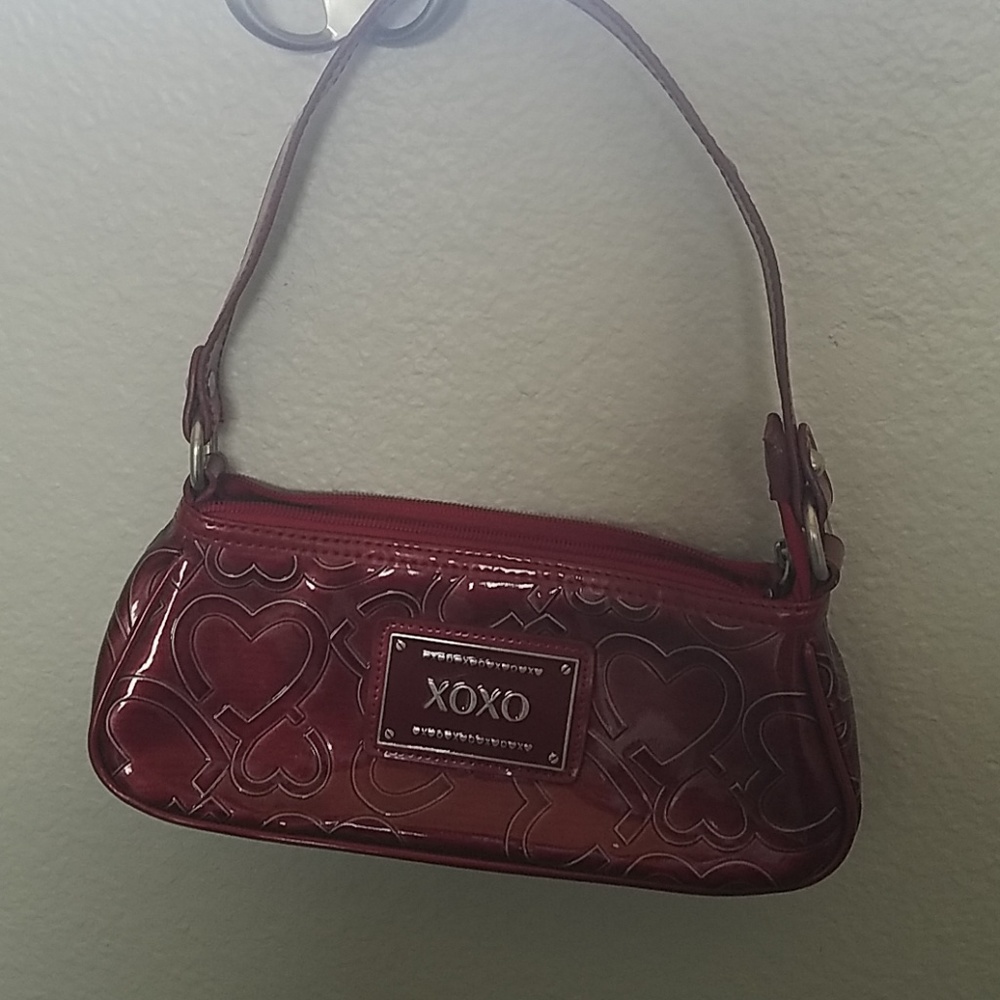 XOXO red purse